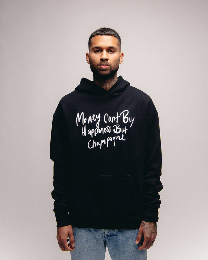 CHAMPAGNE PULLOVER - BLACK